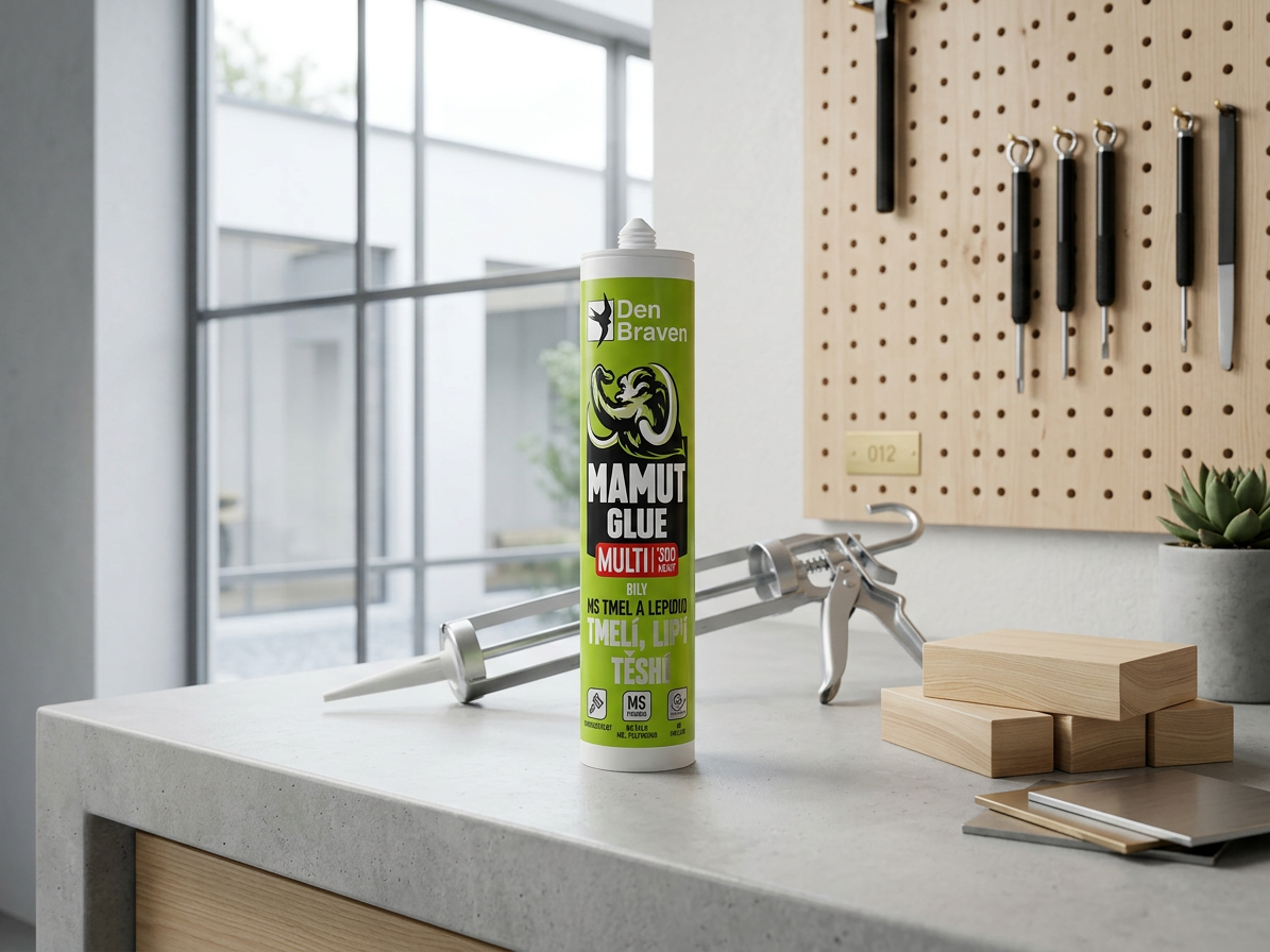 Lepidlo Den Braven MAMUT GLUE Multi bílý 290 ml