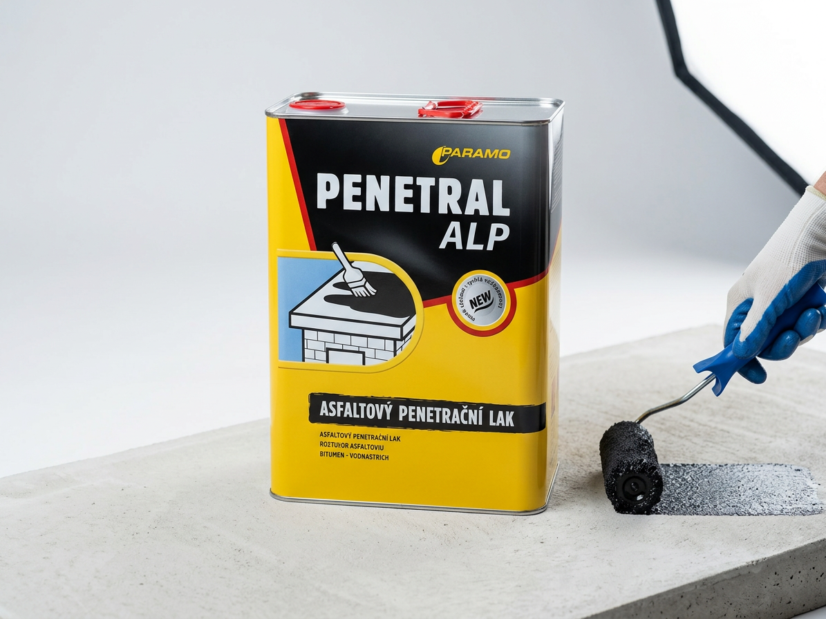 Lak asfaltový Penetral ALP – 9 kg