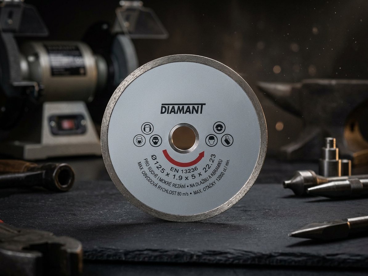 Diamantový kotouč plný STANDARD 150 mm