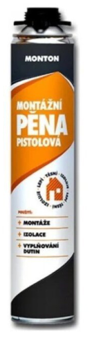 Pěna montážní pistolová Monton 750 ml