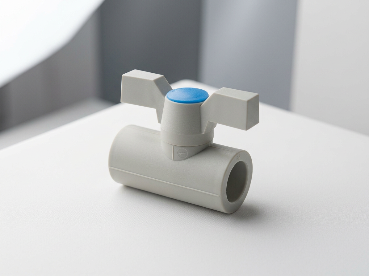 PPR ventil 20 mm kulový přímý s motýlem