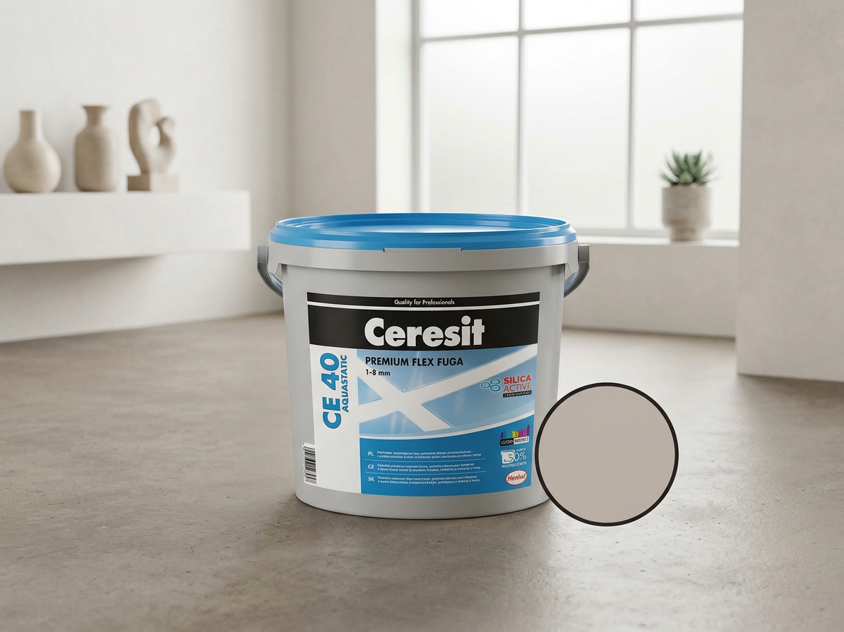 Hmota spárovací Ceresit CE 40 Aquastatic šedá 2 kg