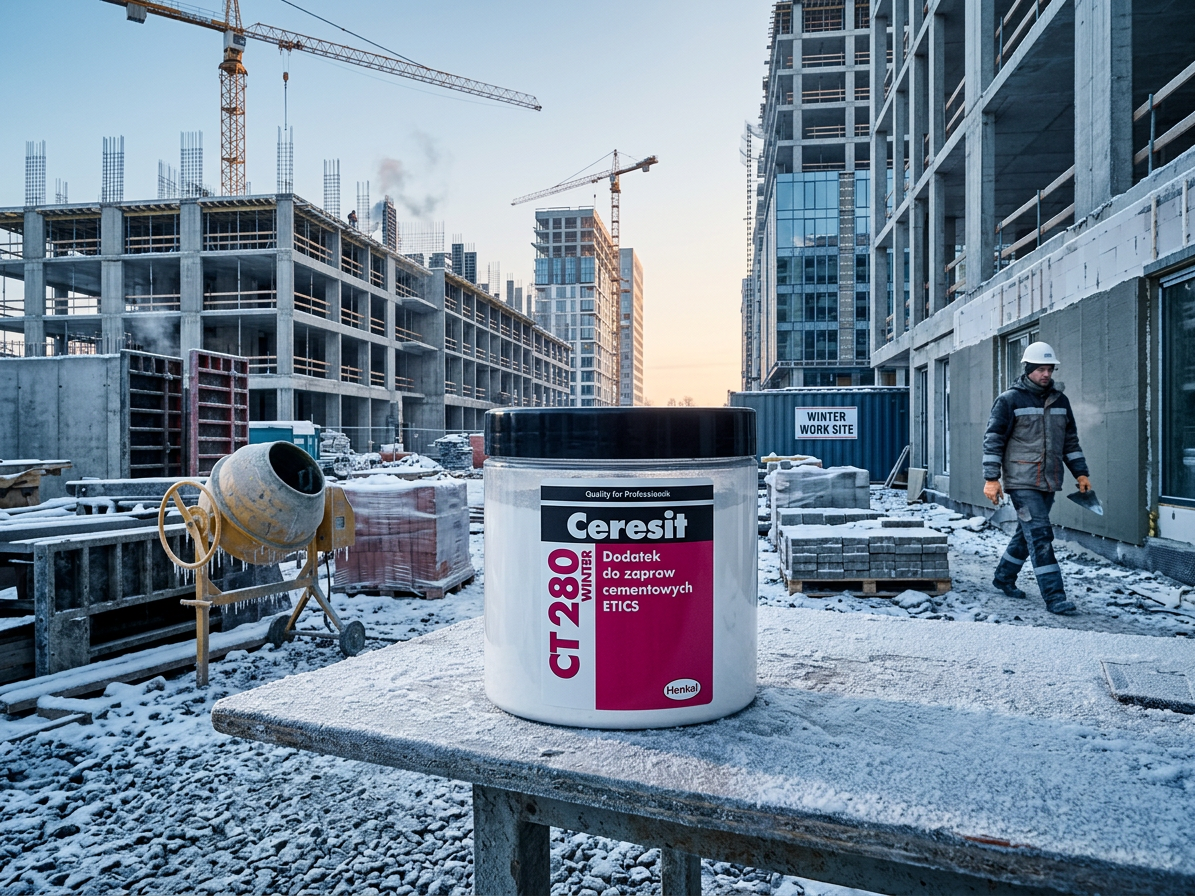 Urychlovač cementových malt Ceresit CT 280 winter