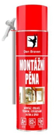 Pěna montážní trubičková Den Braven 500 ml