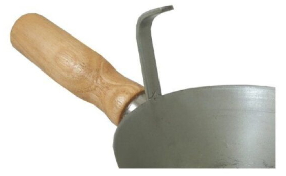 Naběračka s rukojetí pozinkovaná 150 mm