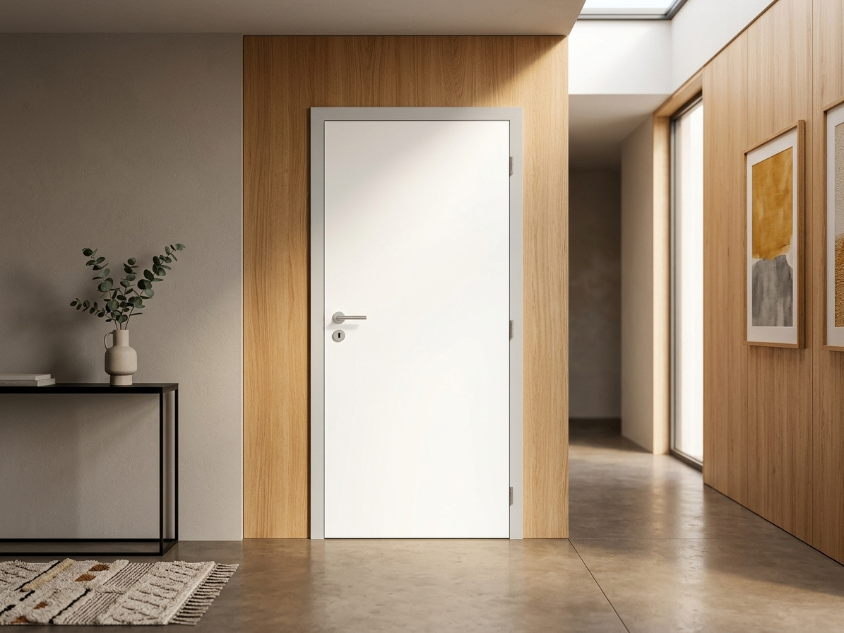 Dveře plné hladké Doornite voština bílé levé 800 mm