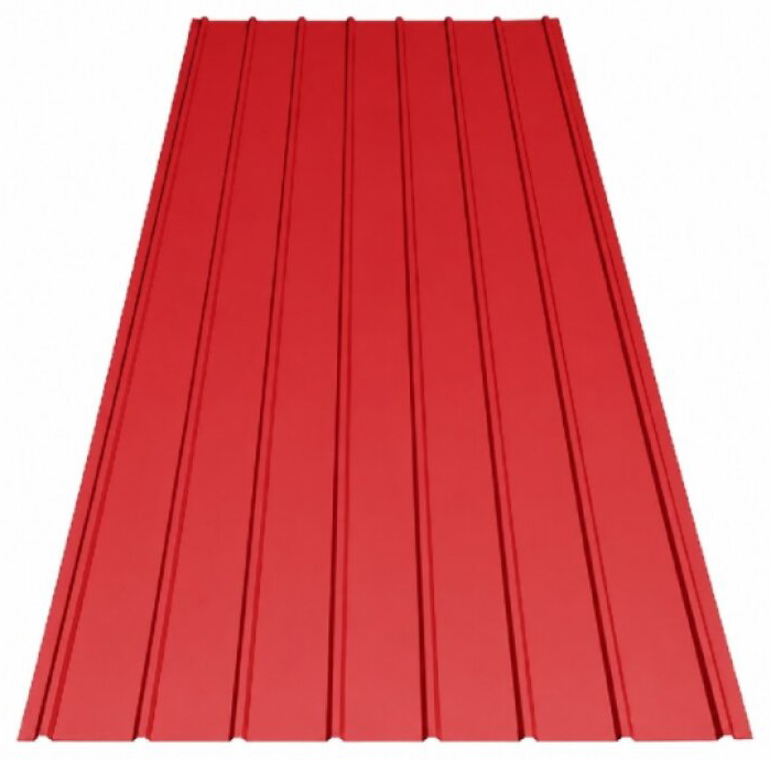 Plech trapézový BRAVO H12+ RAL 3011 červená