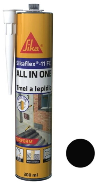 Tmel polyuretanový Sikaflex-11 FC Purform černý 300 ml