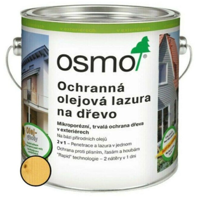 Lazura olejová ochranná Osmo 710 pinie 2,5 l