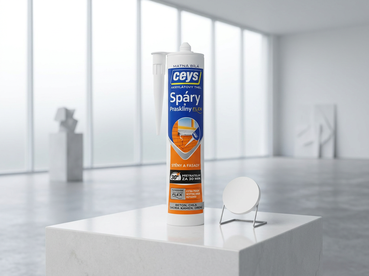 Tmel akrylový Ceys bílý 280 ml