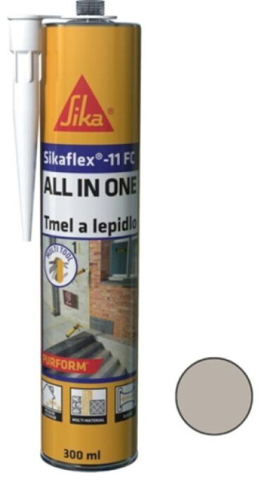 Tmel polyuretanový Sikaflex-11 FC Purform šedý 300 ml
