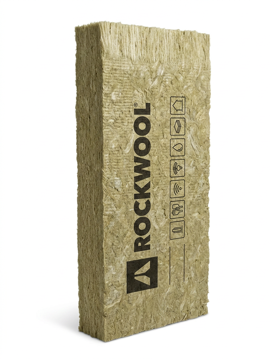 Tepelná izolace ROCKWOOL Rockmin Plus 100 mm (6,1 m²/bal.)