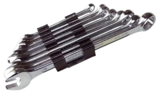 Klíče očkové ploché 8–19 mm 8 ks