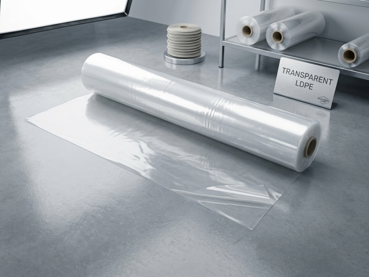 Fólie stavební polorukáv LDPE 50µm 2 × 50 m