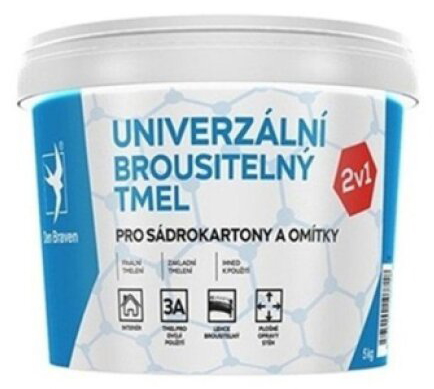 Univerzální brousitelný tmel Den Braven 1,5 kg