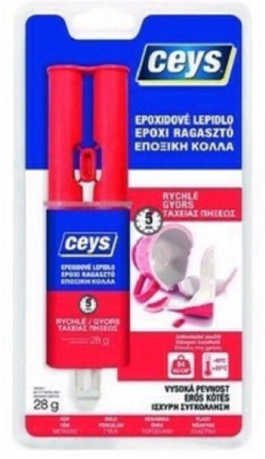 Lepidlo epoxidové Ceys EPOXI rychlé 28 g