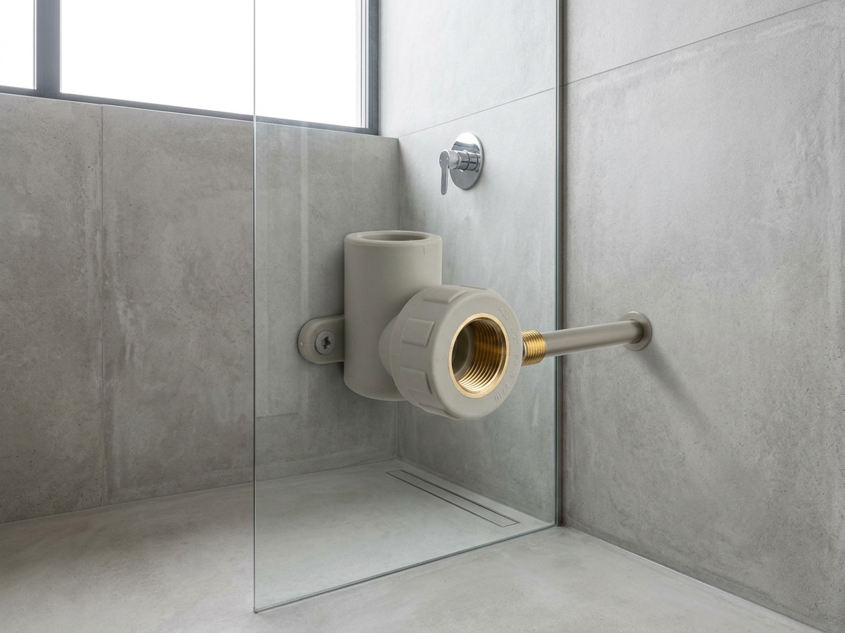 PPR koleno nástěnné levé 20 x 1/2"
