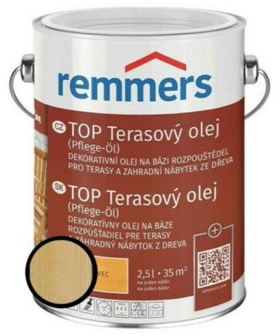 Olej terasový Remmers TOP bezbarvý 5 l