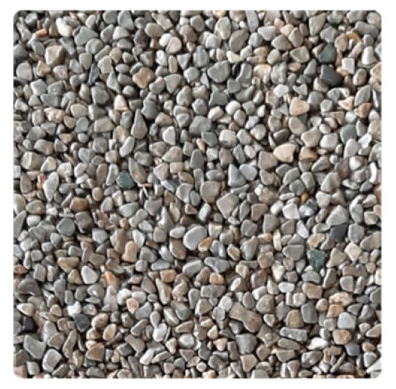Mramorové kamínky hnědošedé 3 – 6 mm 25 kg