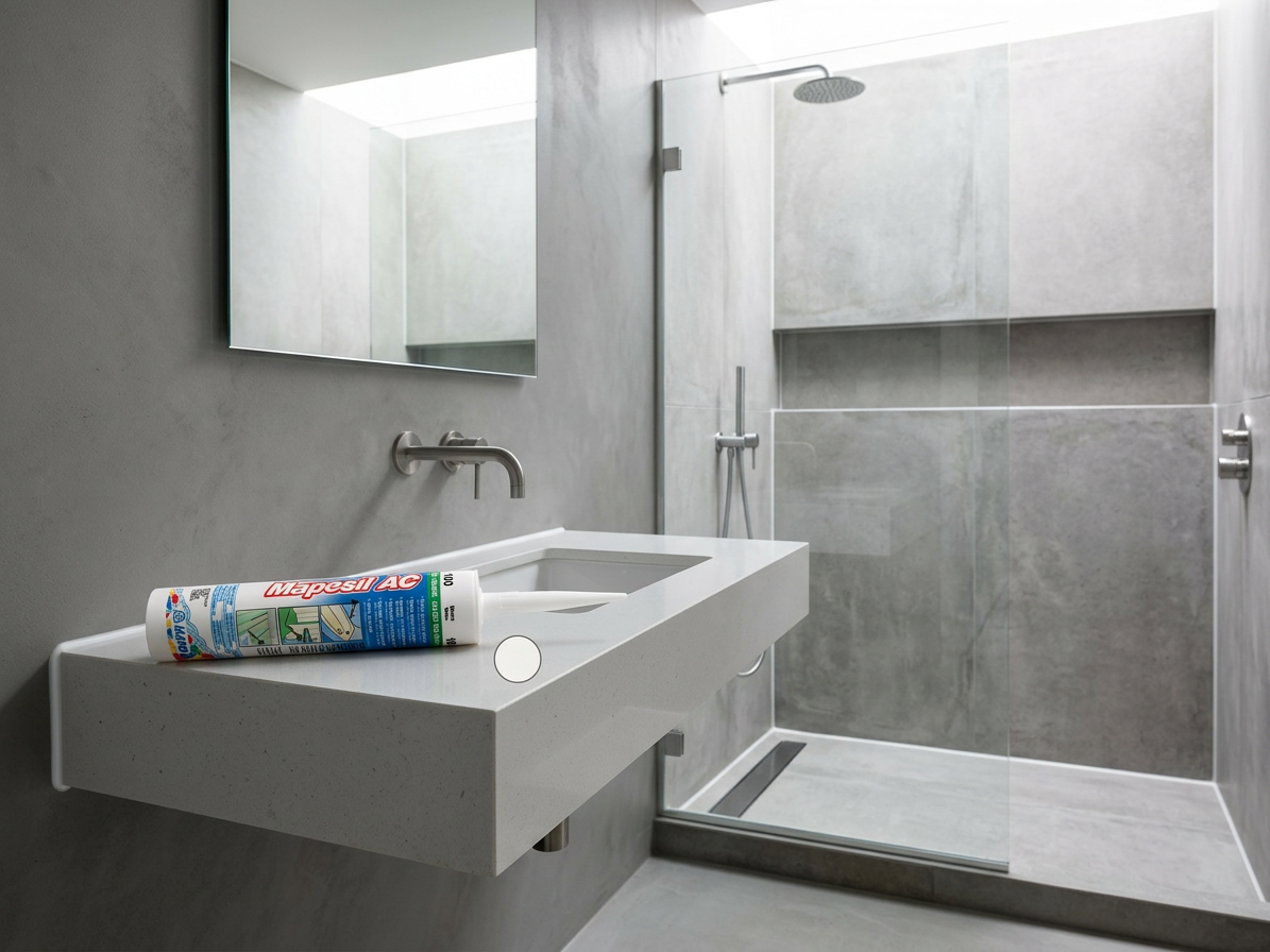Tmel silikonový Mapei Mapesil AC 130 jasmínová 310 ml