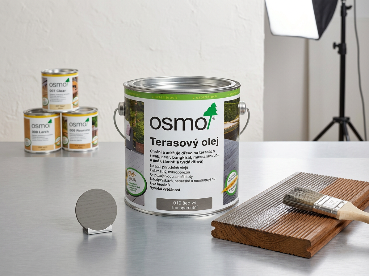Olej terasový Osmo 019 šedý 2,5 l
