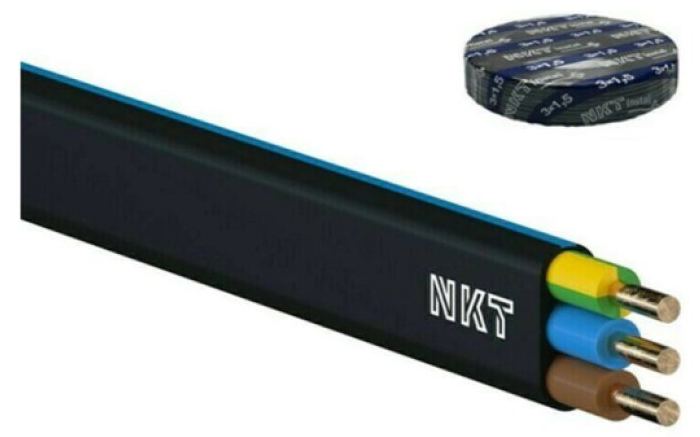 Kabel CYKYLo-J 3× 1,5 RE (100 m/bal.)