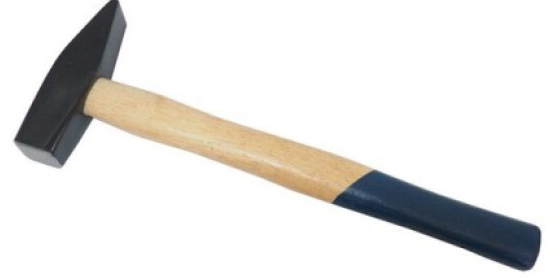 Kladivo zámečnické s dřevěnou násadou 0,3 kg