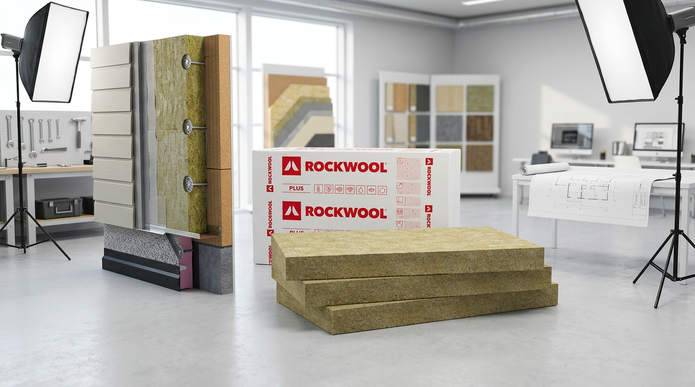 Tepelná izolace Rockwool Frontrock Plus 80 mm (3 m²/bal.)
