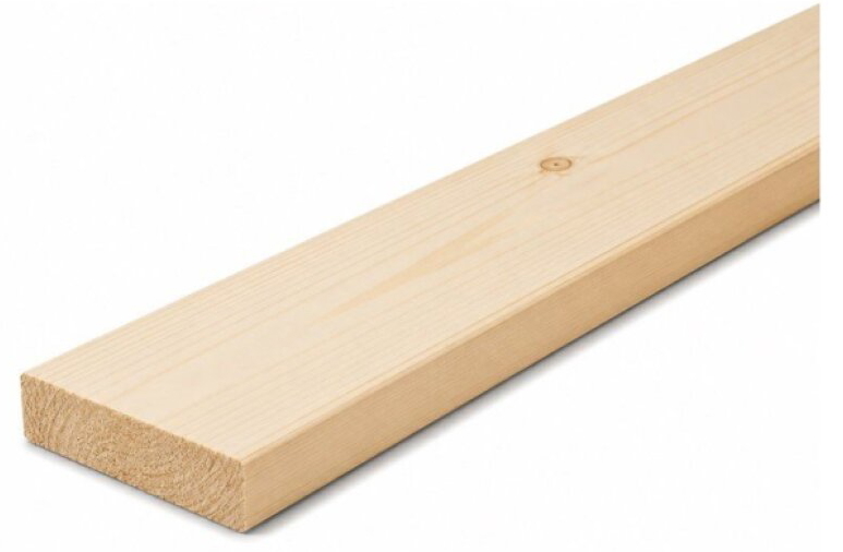 Prkno sušené 22×120 mm délka 4 m
