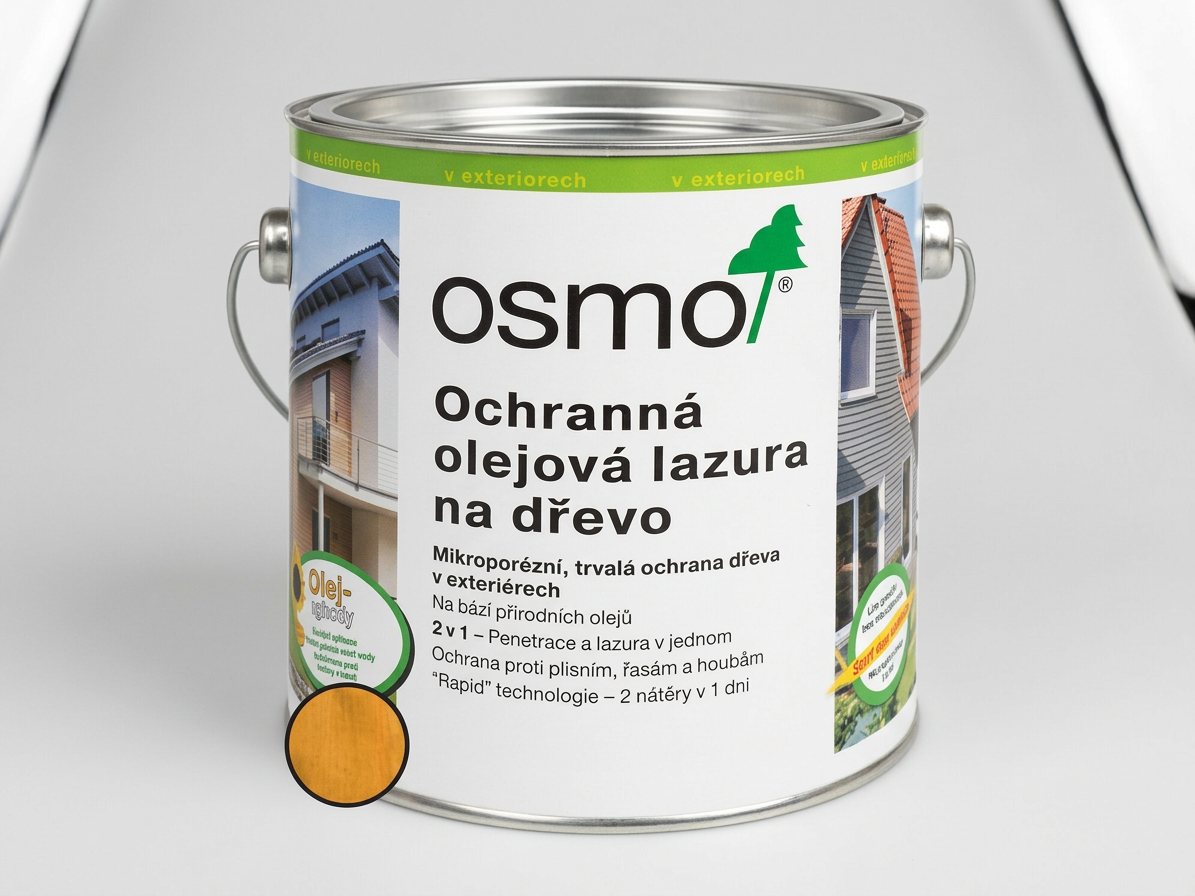 Lazura olejová ochranná Osmo 732 dub světlý 2,5 l
