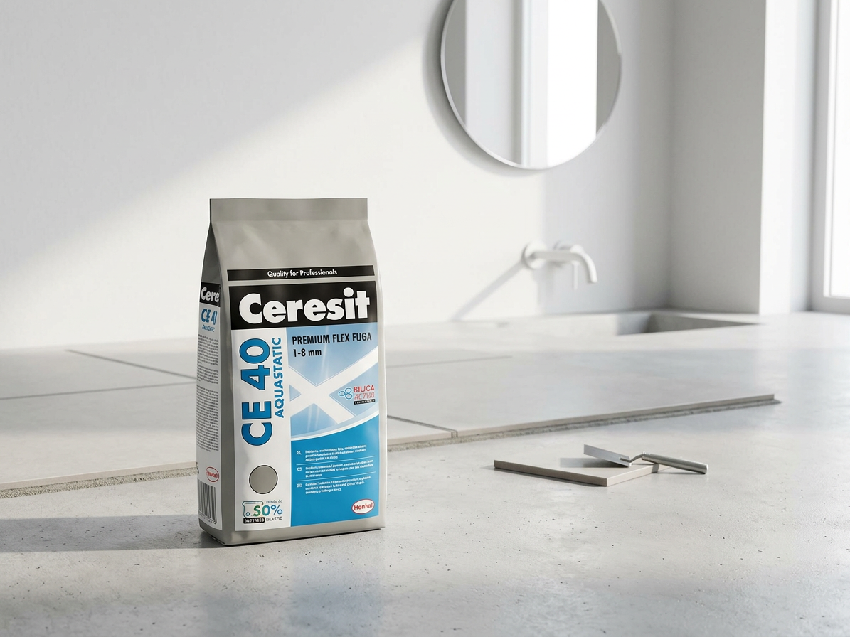 Hmota spárovací Ceresit CE 40 Aquastatic antracite 5 kg