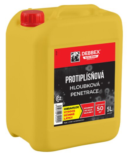 Protiplísňová hloubková penetrace Den Braven 5 l
