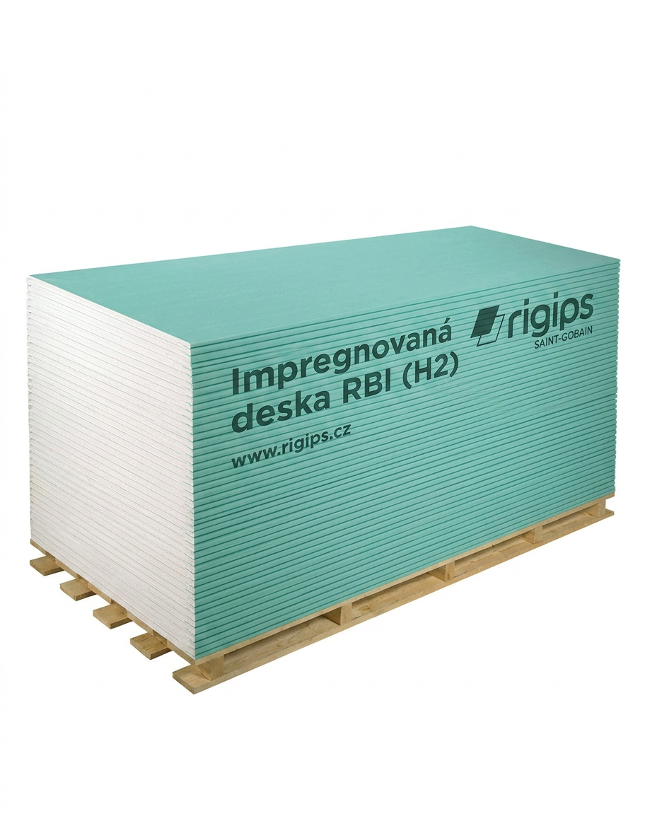 Deska sádrokartonová RBI–12,5×1250×2000mm