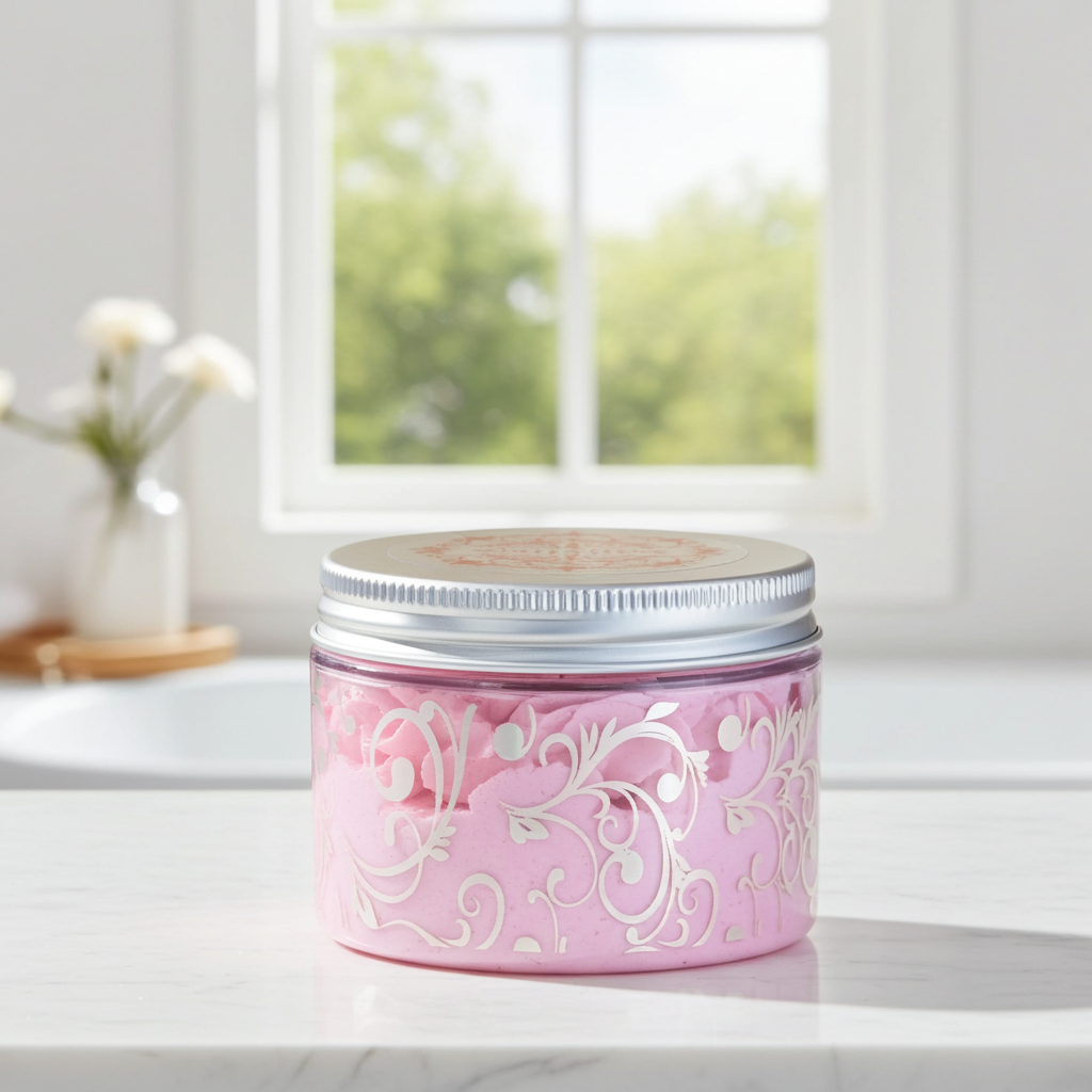 Luxusní sprchová šlehačka 2 v 1 Rose Oud