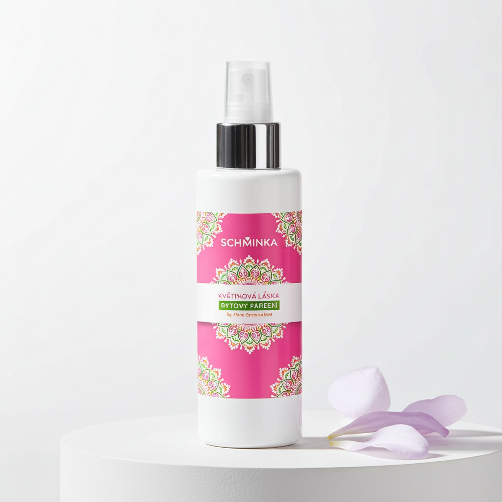 Bytový parfém s esenciálními oleji - Květinová láska