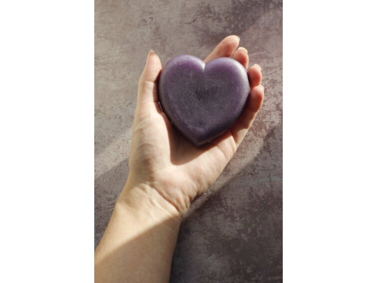 Vysoce Hydratační Glycerinové Mýdlo "Zářivé Srdce"