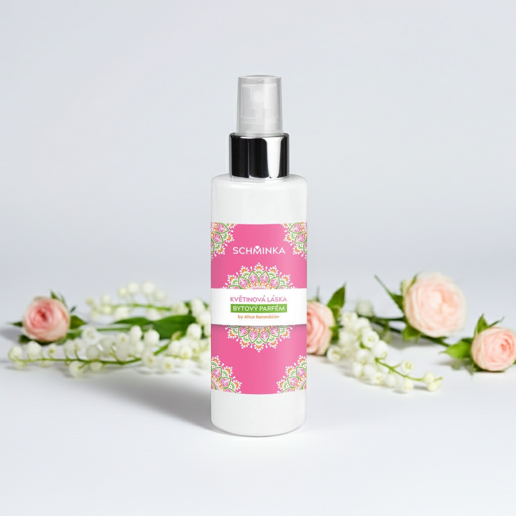 Bytový parfém s esenciálními oleji - Květinová láska