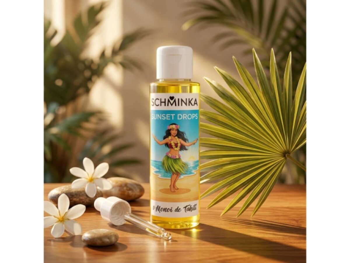 Schminka Tělový olej na opalování s květy Tiaré 100 ml