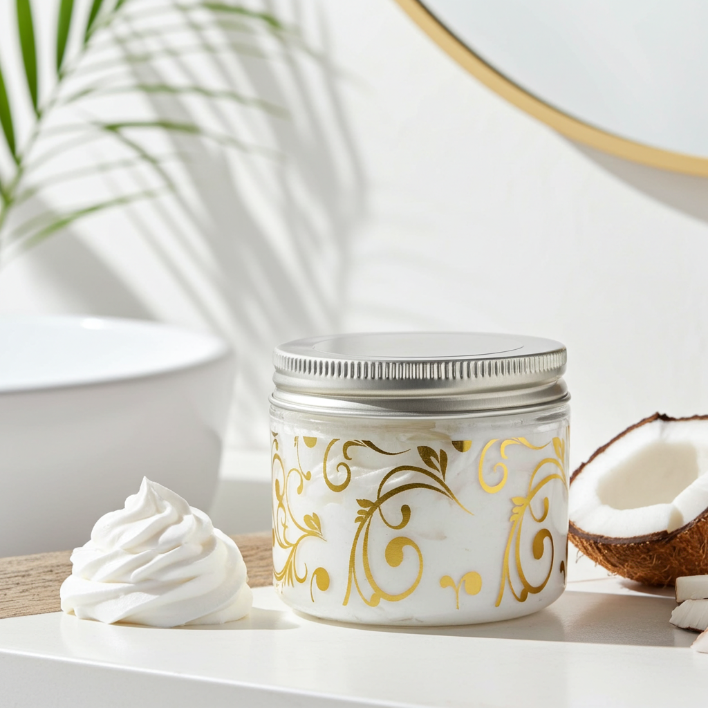 Luxusní sprchová šlehačka - Kokosová