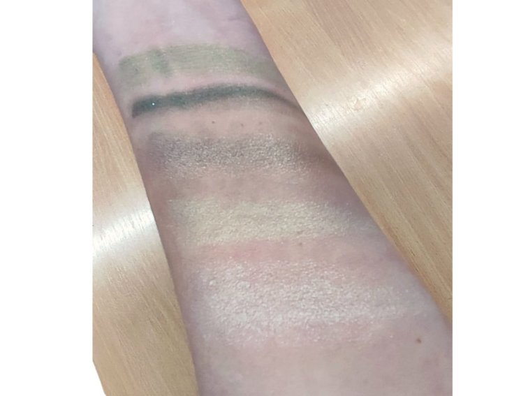 Minerální Oční Stíny "Pětibarevný"