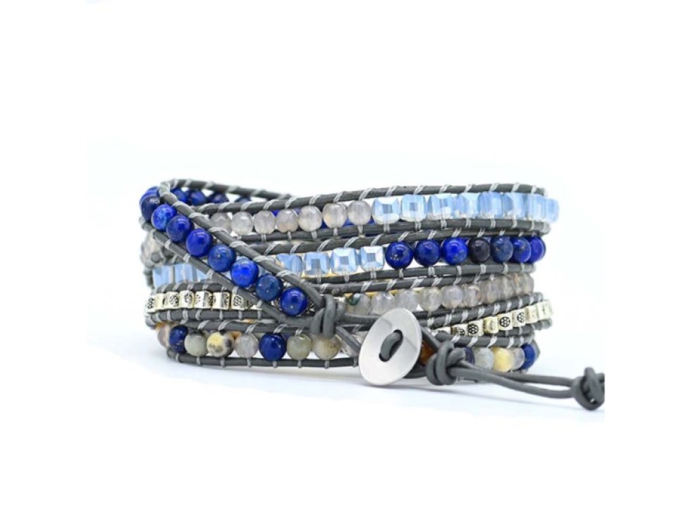 Wrap náramek Lapis Lazuli II