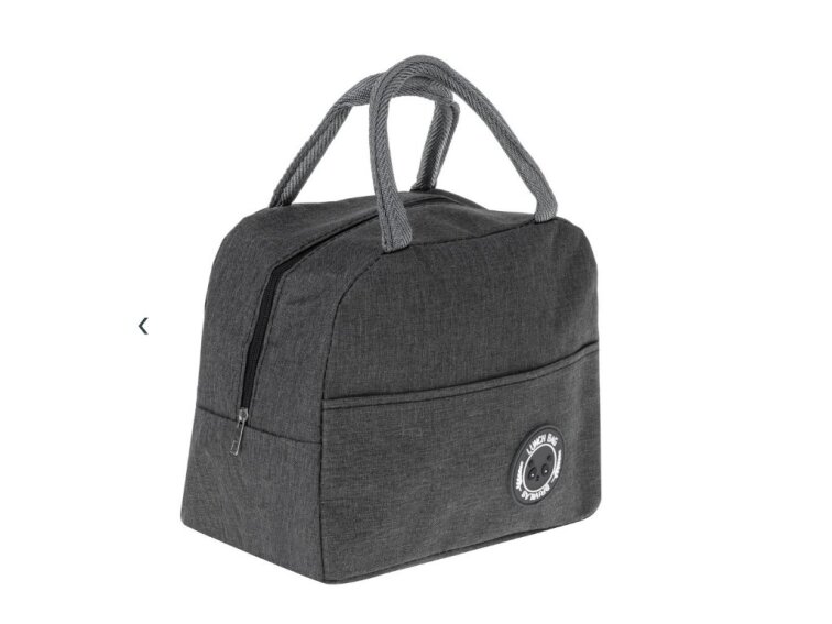 Termoizolační sáček na snídani a oběd šedý