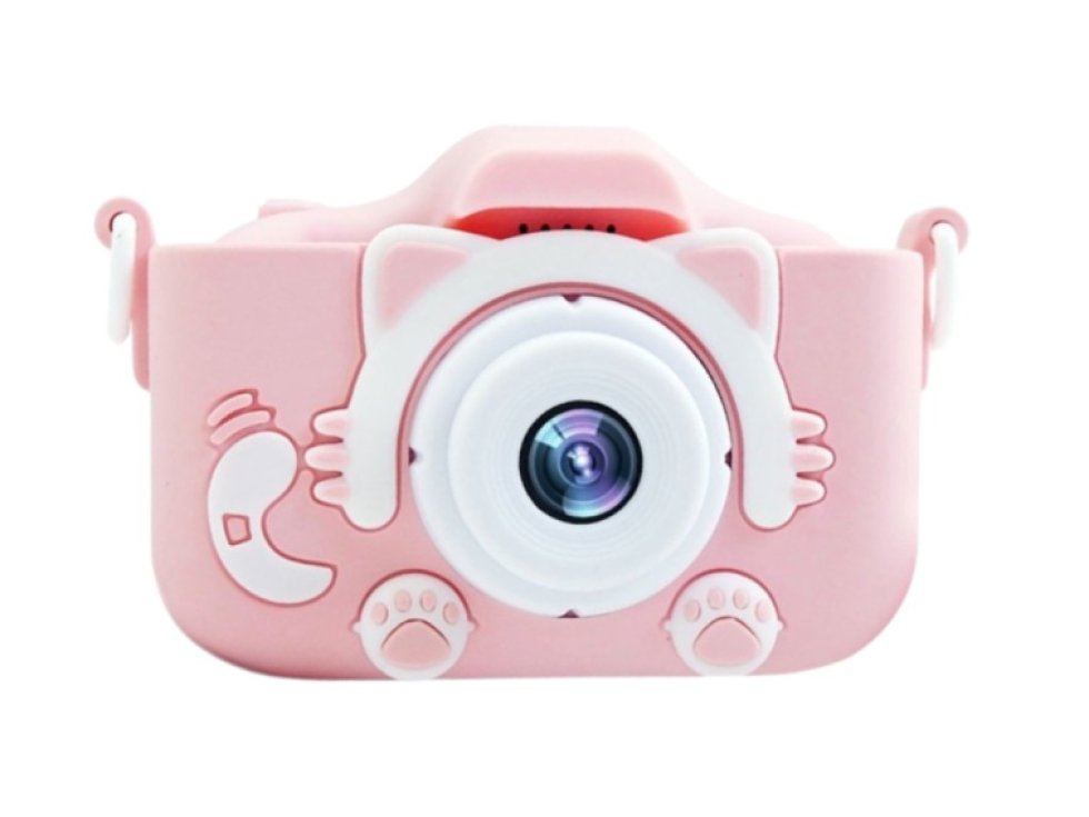 Dětský fotoaparát růžový x5 kitty