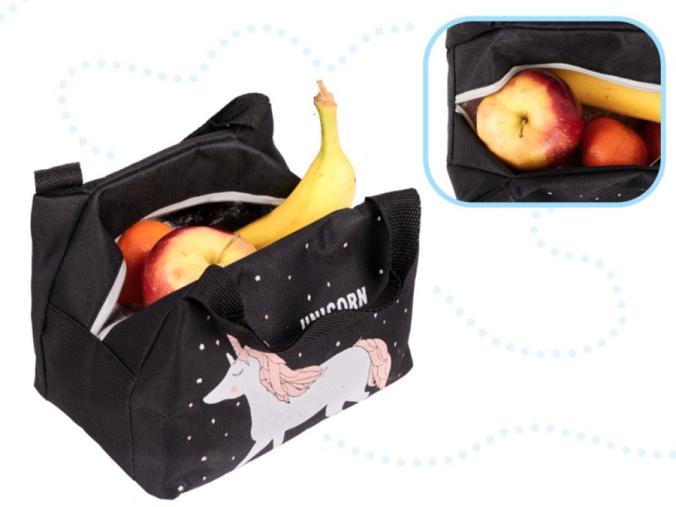 Termoizolační sáček snídaně oběd jednorožec