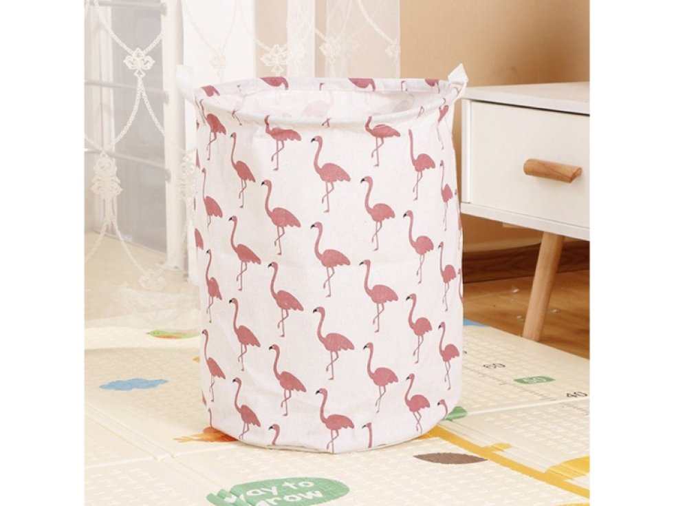 Organizér na hračky a prádlo, bavlněná plachta, 40x50 cm