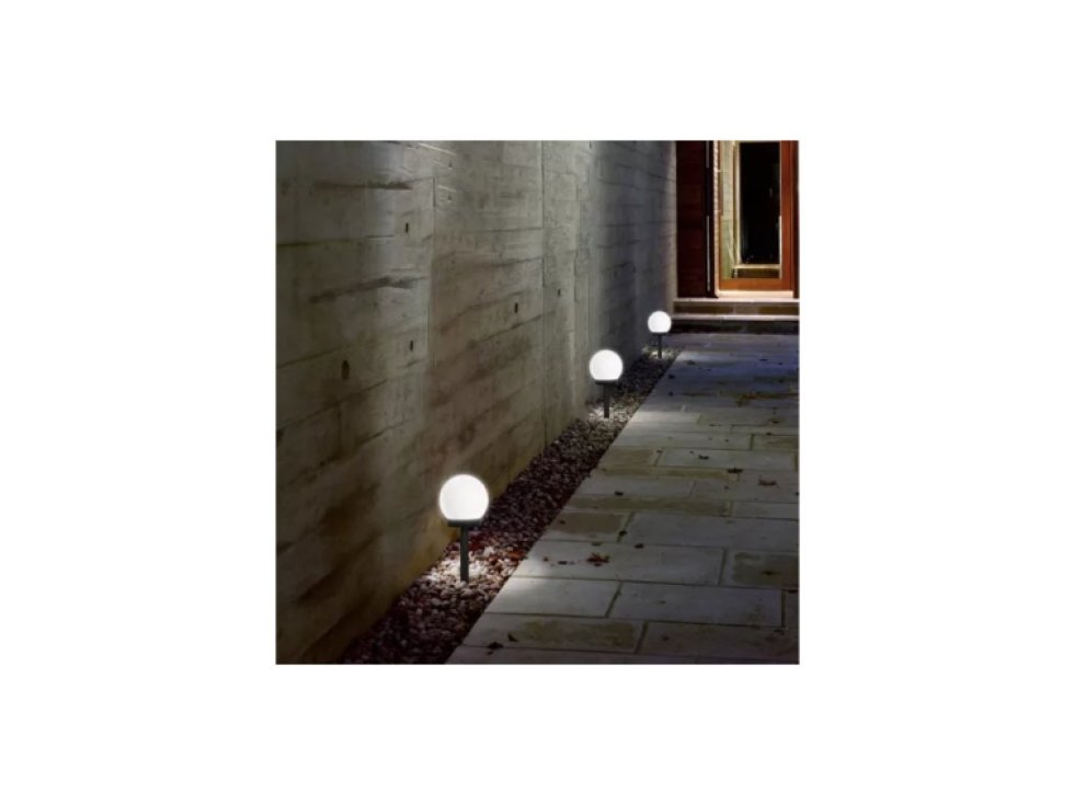 Solární zahradní lampa - koule, sada 6 ks. 23562