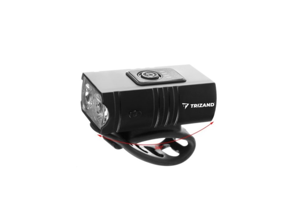 4T6 USB světlo na kolo + zadní světlo 23677