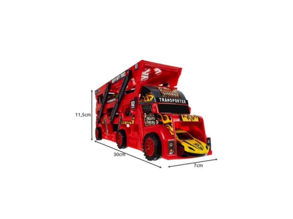 Sada nákladních vozů TIR se 6 vozy 22515