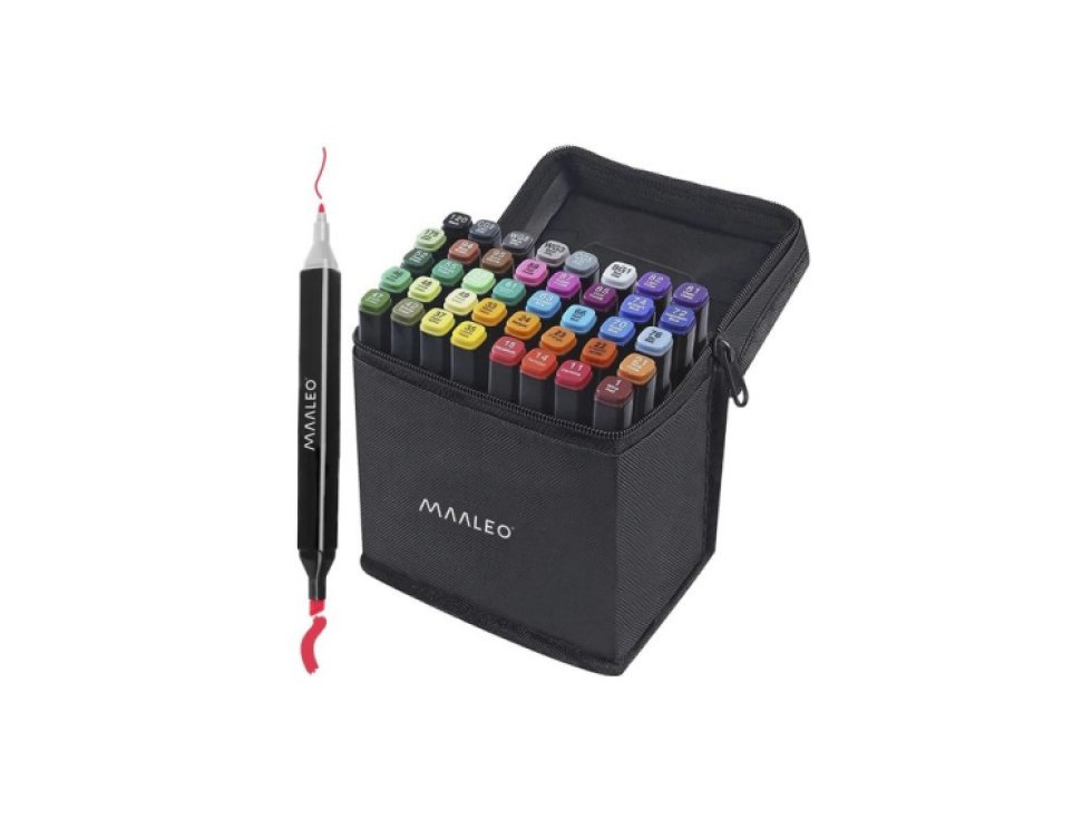 Oboustranné popisovače/pera - 40 ks MAALEO 24102