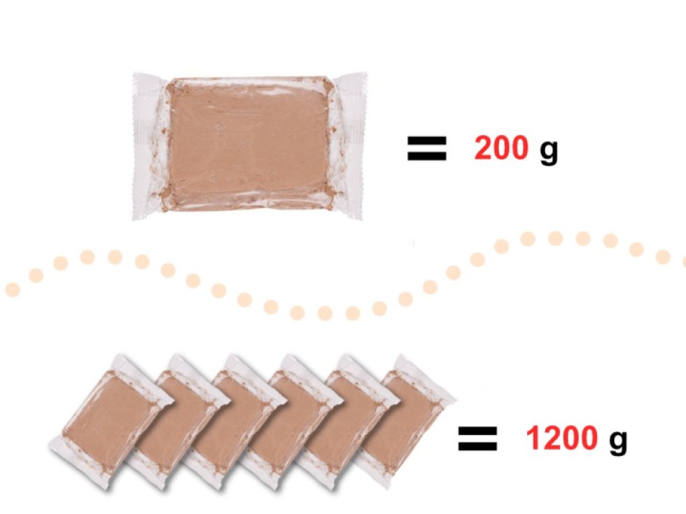 Hliněná hmota pro hrnčířský kruh 1200g